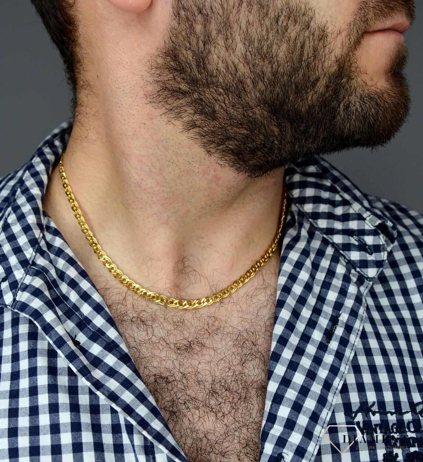 Złoty łańcuszek 585 monalisa 5 mm DIA-LAN-1213-585 5mm ✅ Złoty łańcuszek o splocie monalisa to świetny prezent, który przypadnie go gustu obdarowanej osobie ✅.jpg